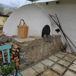 Traditional Adobe House In Evrychou With Cozy Garden And Fireplace!
