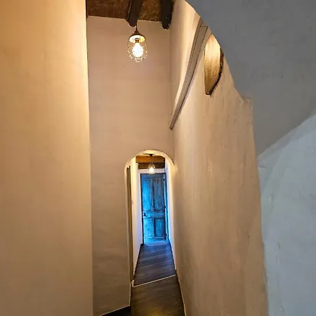 Prázdninový dům Traditional Adobe House In Evrychou With Cozy Garden And Fireplace!