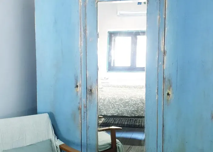 בית נופש Traditional Adobe House In Evrychou With Cozy Garden And Fireplace! *